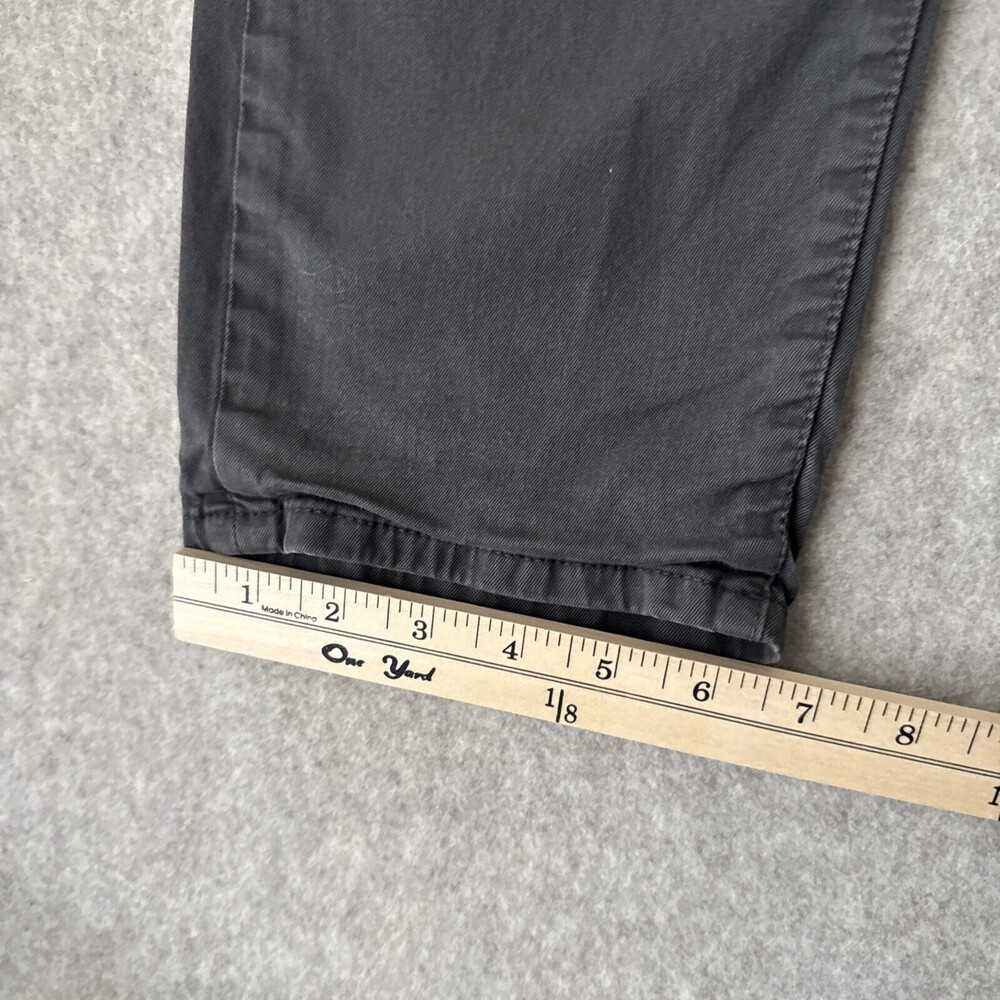 rag & bone Fit 2 Chino Pants Mens 34 Gray Slim Cotton Stretch - Picture 11 of 14